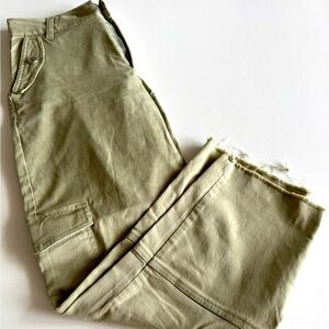 Crosby Pants, 2, Light Army Green, Zip/Button Closure, Pockets, NWOT